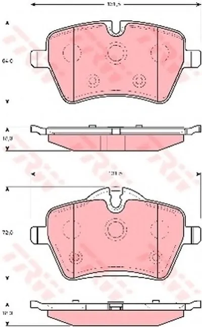 Комплект тормозных колодок, дисковый тормоз Dr!ve+ купить
