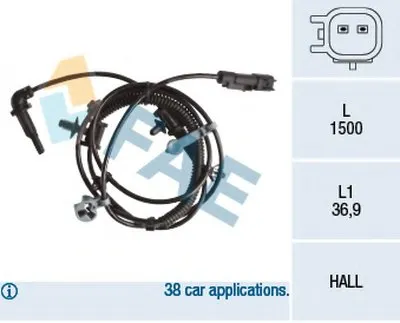 Датчик, частота вращения колеса FAE купить