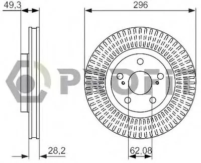 Тормозной диск PROFIT купить