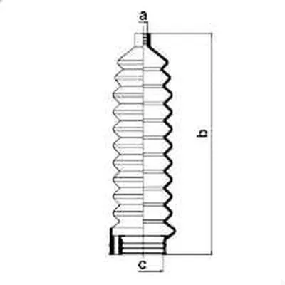 Пыльник, рулевое управление SPIDAN купить