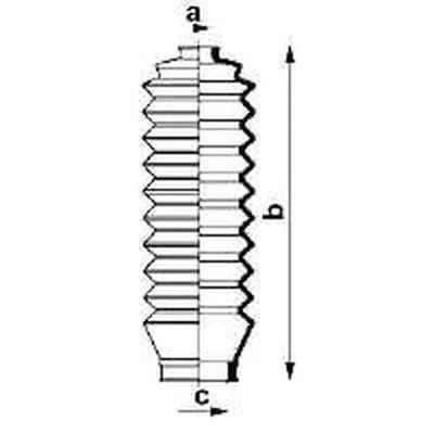 Пыльник, рулевое управление SPIDAN купить
