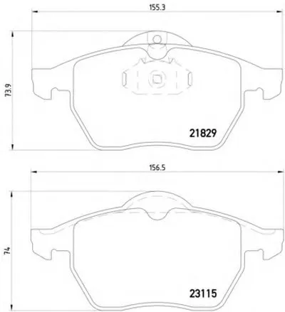 Комплект тормозных колодок, дисковый тормоз HELLA купить