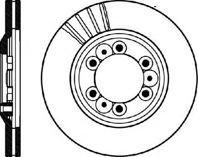 Тормозной диск HELLA купить