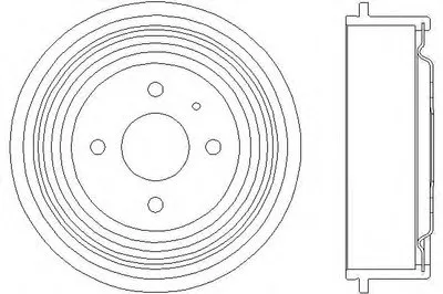 Тормозной барабан HELLA купить