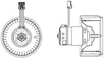 Вентиляция салона BEHR HELLA SERVICE HELLA купить