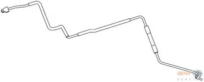 Трубопровод высокого давления, кондиционер BEHR HELLA SERVICE HELLA купить