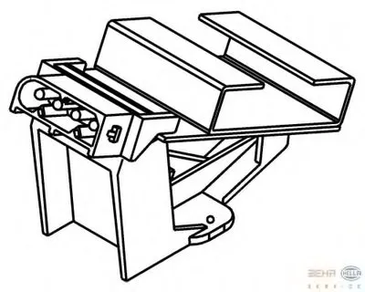 Сопротивление, вентилятор салона BEHR HELLA SERVICE HELLA купить