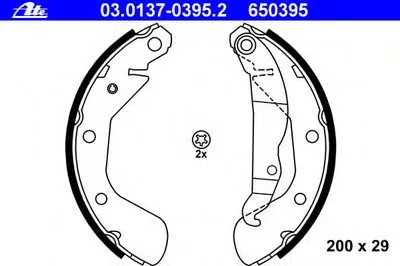 Комплект тормозных колодок ATE купить