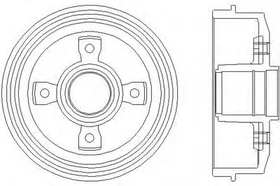 Тормозной барабан TEXTAR купить