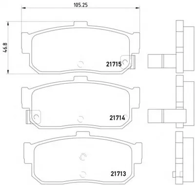 Комплект тормозных колодок, дисковый тормоз HELLA PAGID купить
