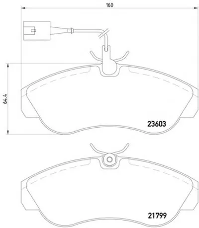 Комплект тормозных колодок, дисковый тормоз HELLA PAGID купить