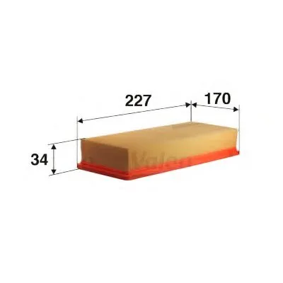 Воздушный фильтр VALEO купить