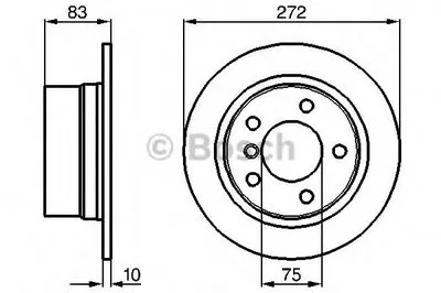 Тормозной диск BOSCH купить