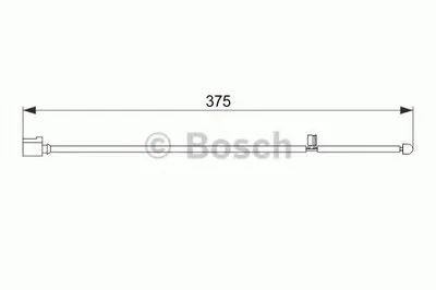 Сигнализатор, износ тормозных колодок BOSCH купить