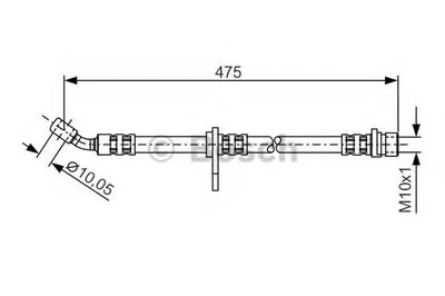 Тормозной шланг BOSCH купить