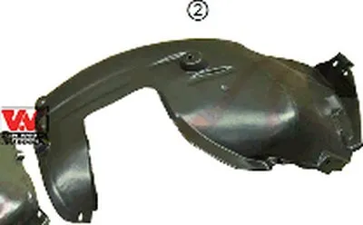 Обшивка, колесная ниша VAN WEZEL купить