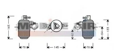 Осушитель, кондиционер VAN WEZEL купить