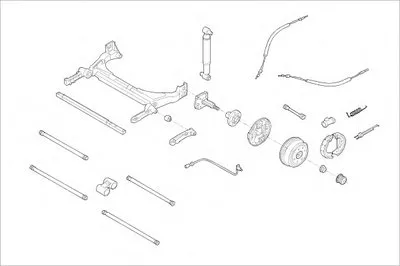 Подвеска колеса MONROE купить