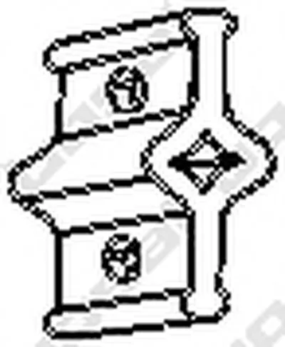 Резиновые полоски, система выпуска BOSAL купить