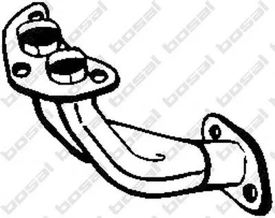 Труба выхлопного газа BOSAL купить