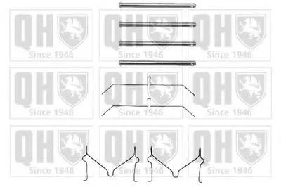 Комплектующие, колодки дискового тормоза QUINTON HAZELL купить
