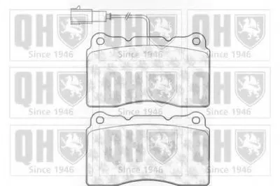 Комплект тормозных колодок, дисковый тормоз QUINTON HAZELL купить