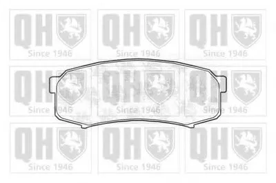 Комплект тормозных колодок, дисковый тормоз QUINTON HAZELL купить