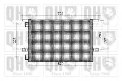 Конденсатор, кондиционер QUINTON HAZELL купить