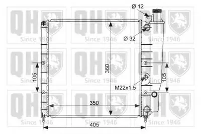 Радиатор, охлаждение двигателя QUINTON HAZELL купить