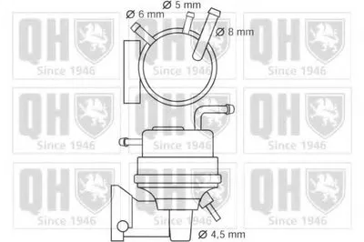 Топливный насос QUINTON HAZELL купить
