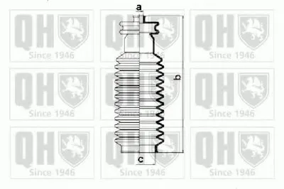 Комплект пылника, рулевое управление QUINTON HAZELL купить