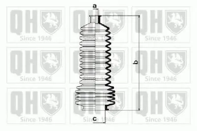 Комплект пылника, рулевое управление QUINTON HAZELL купить