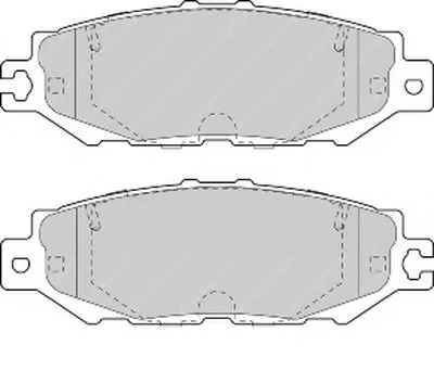 Комплект тормозных колодок, дисковый тормоз PREMIER FERODO купить