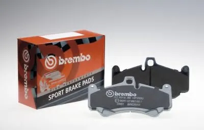 Комплект высокоэффективных тормозных колодок SPORT PADS HP2000 BREMBO купить