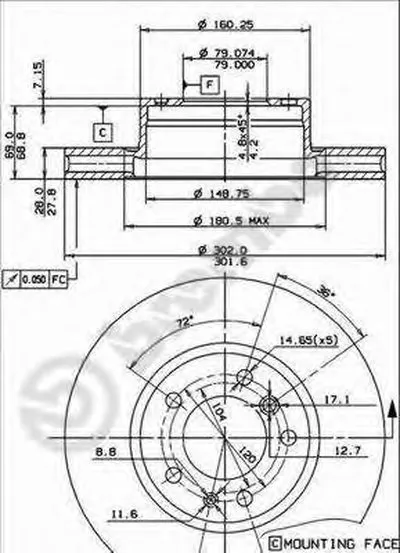 Тормозной диск AP купить