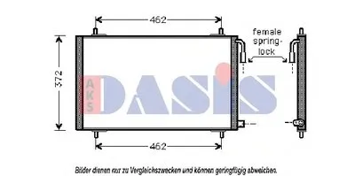 Конденсатор, кондиционер AKS DASIS купить