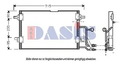 Конденсатор, кондиционер AKS DASIS купить