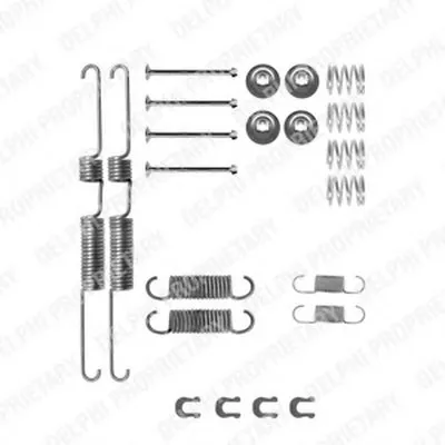 Комплектующие, тормозная колодка DELPHI купить