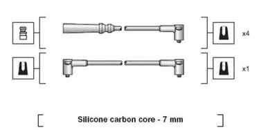 Комплект проводов зажигания MAGNETI MARELLI купить
