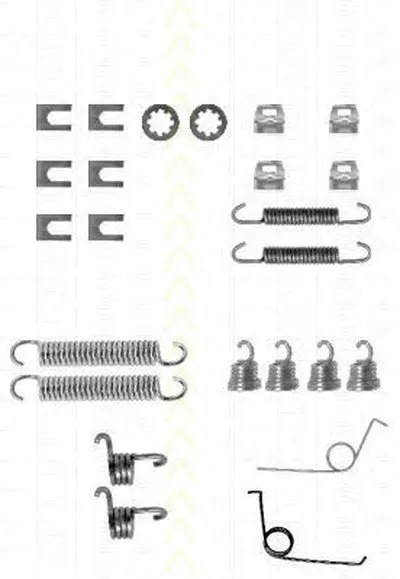 Комплектующие, тормозная колодка TRISCAN купить