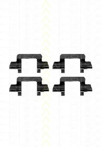 Комплектующие, колодки дискового тормоза TRISCAN купить