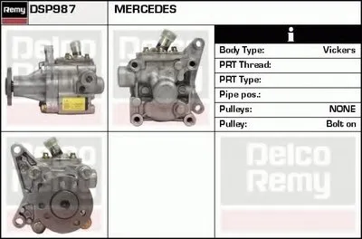 Гидравлический насос, рулевое управление Remanufactured REMY (Multiline) DELCO REMY купить