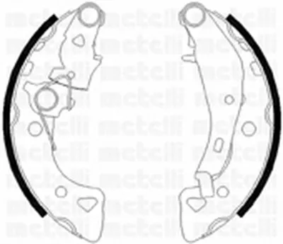 Комплект тормозных колодок METELLI купить