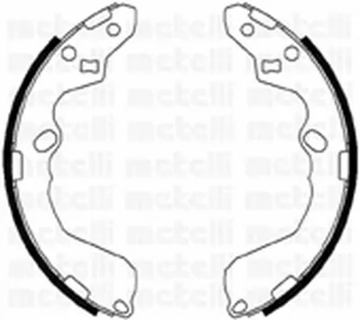 Комплект тормозных колодок METELLI купить