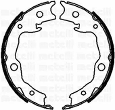 Комплект тормозных колодок METELLI купить