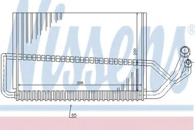 Испаритель, кондиционер NISSENS купить