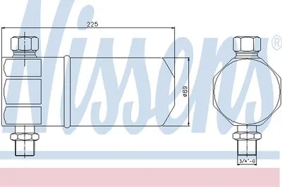 Осушитель, кондиционер NISSENS купить