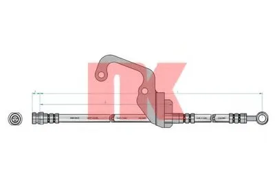 Тормозной шланг NK купить