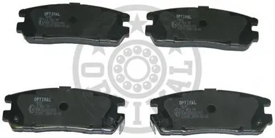 Комплект тормозных колодок, дисковый тормоз OPTIMAL купить