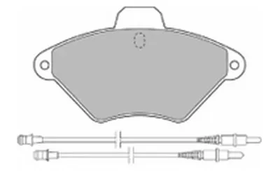 Комплект тормозных колодок, дисковый тормоз MAPCO купить